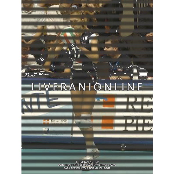 TORINO 23/10/05 FINDOMESTIC SUOER CUP FEMMINILE BIGMAT KERAKOLL CHIERI NELLA FOTO GODINA ELENA PH GIGI ARCAINI AG.ALDO LIVERANI