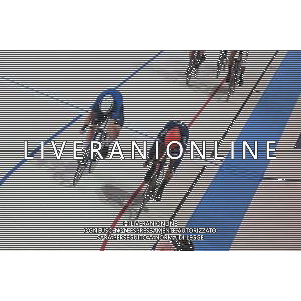 15-08-2022 European Championships Elite Track; Giornata 05; 2022, France; 2022, Italia; Grondin, Donavan; Consonni, Simone; Munich - Messe; ©SIROTTI/AGENZIA ALDO LIVERANI SAS