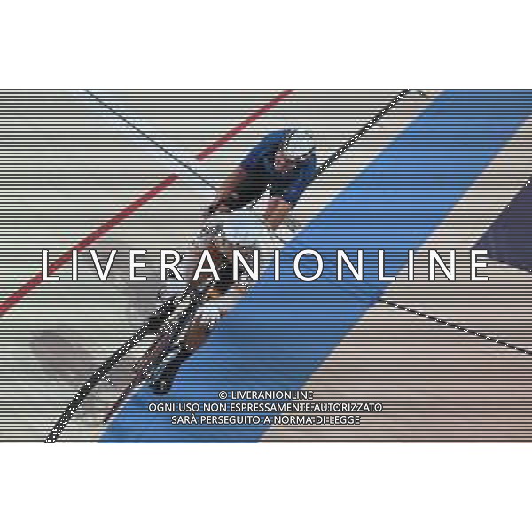 15-08-2022 European Championships Elite Track; Giornata 05; 2022, Spain; 2022, Cofidis; Mora Vedri, Sebastian; Consonni, Simone; Munich - Messe; ©SIROTTI/AGENZIA ALDO LIVERANI SAS