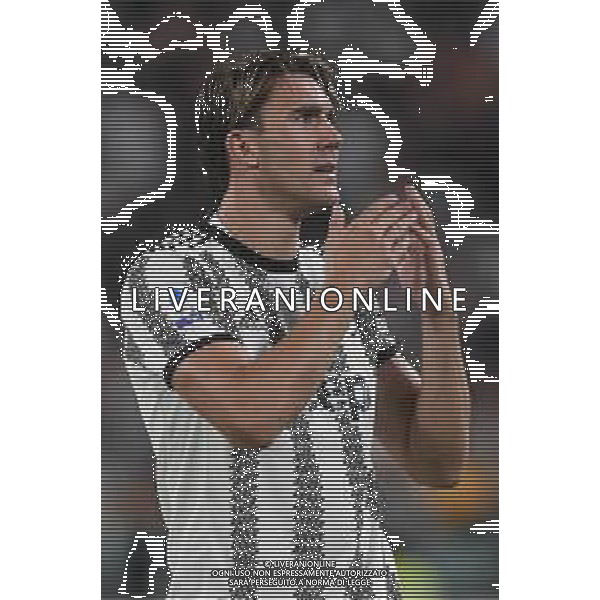 Torino 15.08.2022 Allianz Stadium ©Manuela Viganti/Agenzia Aldo Liverani Juventus vs Sassuolo Campionato Calcio Serie A TIM 2022/2023 1a giornata Nella foto: esultanza dusan vlahovic dopo il gol ©Viganti/AGENZIA ALDO LIVERANI SAS