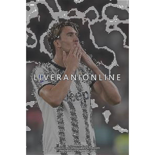 Torino 15.08.2022 Allianz Stadium ©Manuela Viganti/Agenzia Aldo Liverani Juventus vs Sassuolo Campionato Calcio Serie A TIM 2022/2023 1a giornata Nella foto: esultanza dusan vlahovic dopo il gol ©Viganti/AGENZIA ALDO LIVERANI SAS