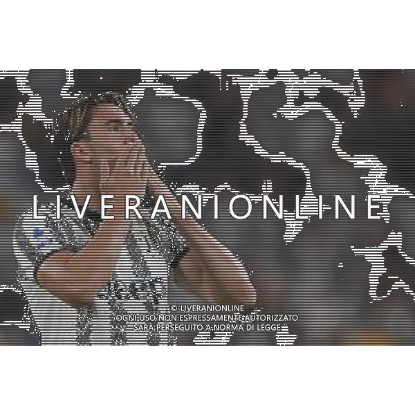 Torino 15.08.2022 Allianz Stadium ©Manuela Viganti/Agenzia Aldo Liverani Juventus vs Sassuolo Campionato Calcio Serie A TIM 2022/2023 1a giornata Nella foto: esultanza dusan vlahovic dopo il gol ©Viganti/AGENZIA ALDO LIVERANI SAS