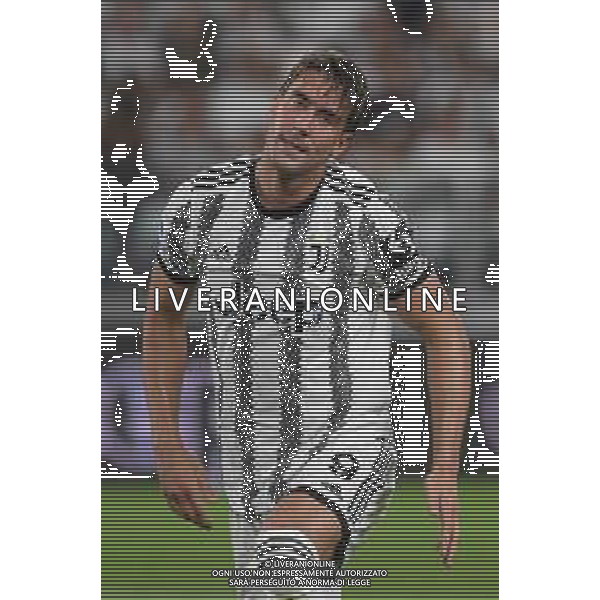 Torino 15.08.2022 Allianz Stadium ©Manuela Viganti/Agenzia Aldo Liverani Juventus vs Sassuolo Campionato Calcio Serie A TIM 2022/2023 1a giornata Nella foto: dusan vlahovic ©Viganti/AGENZIA ALDO LIVERANI SAS