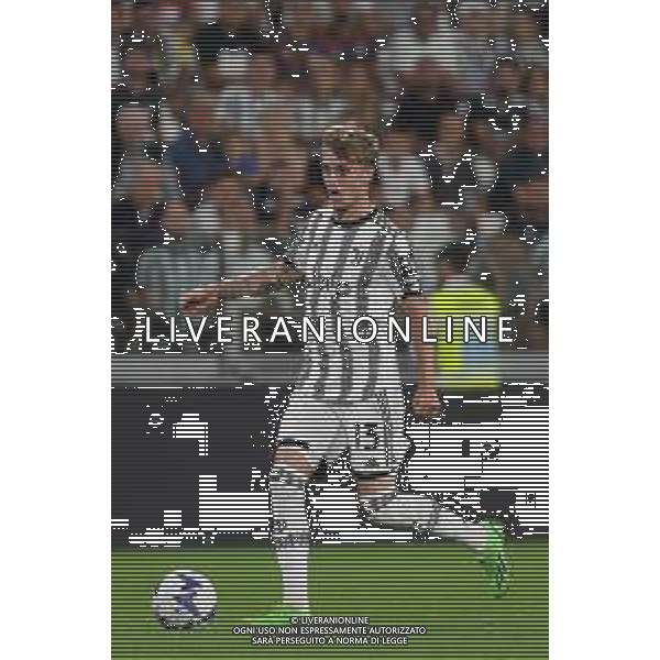 Torino 15.08.2022 Allianz Stadium ©Manuela Viganti/Agenzia Aldo Liverani Juventus vs Sassuolo Campionato Calcio Serie A TIM 2022/2023 1a giornata Nella foto: nicolo\' rovella ©Viganti/AGENZIA ALDO LIVERANI SAS