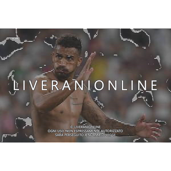 Torino 15.08.2022 Allianz Stadium ©Manuela Viganti/Agenzia Aldo Liverani Juventus vs Sassuolo Campionato Calcio Serie A TIM 2022/2023 1a giornata Nella foto: danilo a torso nudo fine gara ©Viganti/AGENZIA ALDO LIVERANI SAS