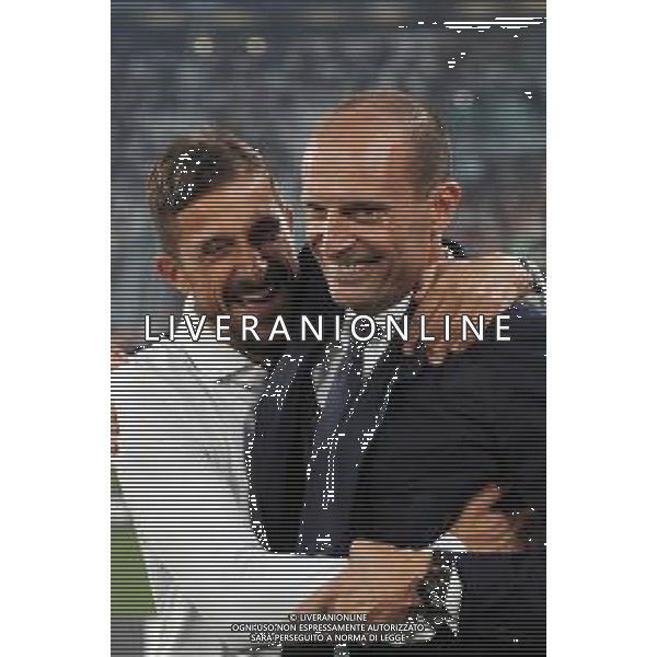 Torino 15.08.2022 Allianz Stadium ©Manuela Viganti/Agenzia Aldo Liverani Juventus vs Sassuolo Campionato Calcio Serie A TIM 2022/2023 1a giornata Nella foto: alessio dionisi e massimiliano allegri ©Viganti/AGENZIA ALDO LIVERANI SAS