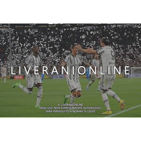 Torino 15.08.2022 Allianz Stadium ©Manuela Viganti/Agenzia Aldo Liverani Juventus vs Sassuolo Campionato Calcio Serie A TIM 2022/2023 1a giornata Nella foto: esultanza juventus dopo il gol di dusan vlahovic con angel di maria ©Viganti/AGENZIA ALDO LIVERANI SAS