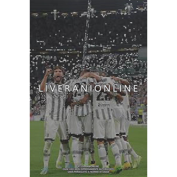 Torino 15.08.2022 Allianz Stadium ©Manuela Viganti/Agenzia Aldo Liverani Juventus vs Sassuolo Campionato Calcio Serie A TIM 2022/2023 1a giornata Nella foto: esultanza juventus dopo il gol di dusan vlahovic ©Viganti/AGENZIA ALDO LIVERANI SAS