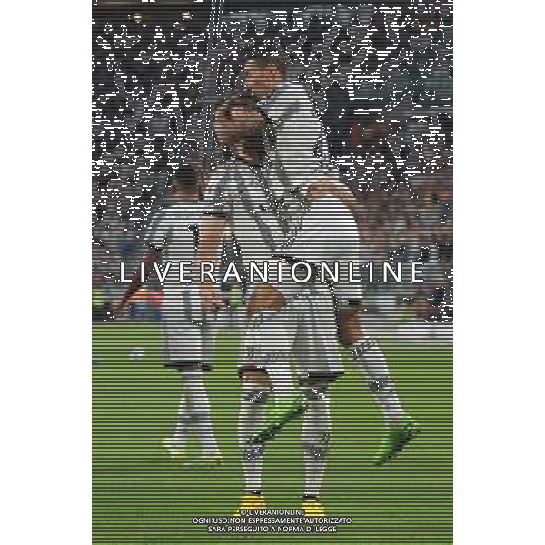 Torino 15.08.2022 Allianz Stadium ©Manuela Viganti/Agenzia Aldo Liverani Juventus vs Sassuolo Campionato Calcio Serie A TIM 2022/2023 1a giornata Nella foto: esultanza dusan vlahovic e angel di maria dopo il gol ©Viganti/AGENZIA ALDO LIVERANI SAS