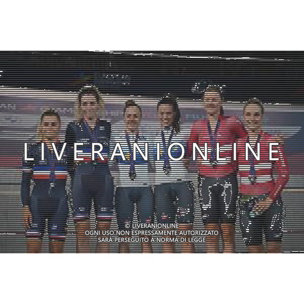 16-08-2022 European Championships Elite Women Track; Giornata 06; 2022, Italia; 2022, France; 2022, Danimarca; Zanardi, Silvia; Barbieri, Rachele; Copponi, Clara; Borras, Marion; Dideriksen, Amalie; Leth, Julie; Munich - Messe; ©SIROTTI/AGENZIA ALDO LIVERANI SAS