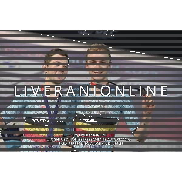 16-08-2022 European Championships Elite Track; Giornata 06; 2022, Belgium; Ghys, Robbe; Van Den Bossche, Fabio; Munich - Messe; ©SIROTTI/AGENZIA ALDO LIVERANI SAS