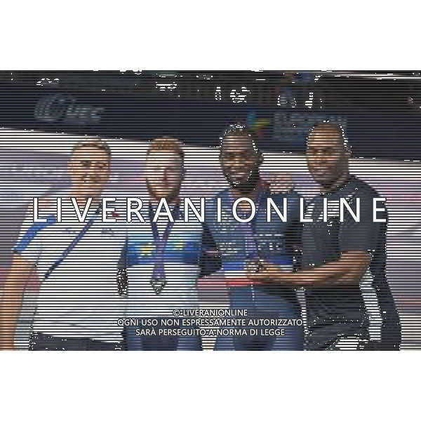 16-08-2022 European Championships Elite Track; Giornata 06; 2022, France; Vigier, Sebastien; Landerneau, Melvin; Munich - Messe; ©SIROTTI/AGENZIA ALDO LIVERANI SAS