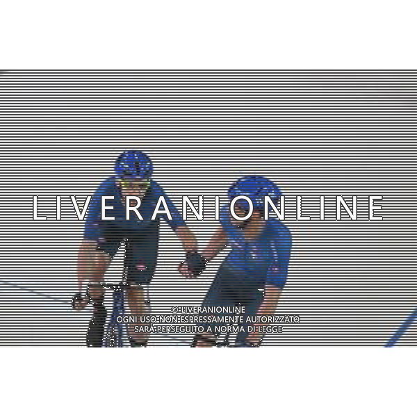 16-08-2022 European Championships Elite Track; Giornata 06; 2022, Italia; Viviani, Elia; Scartezzini, Michele; Munich - Messe; ©SIROTTI/AGENZIA ALDO LIVERANI SAS