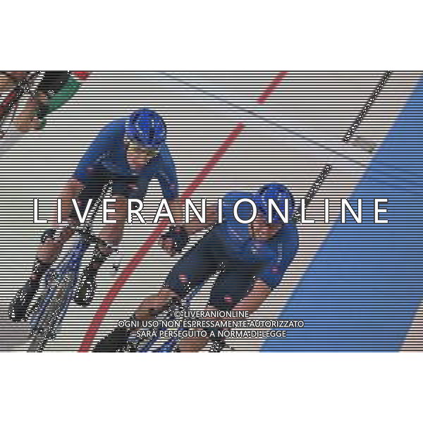 16-08-2022 European Championships Elite Track; Giornata 06; 2022, Italia; Viviani, Elia; Scartezzini, Michele; Munich - Messe; ©SIROTTI/AGENZIA ALDO LIVERANI SAS