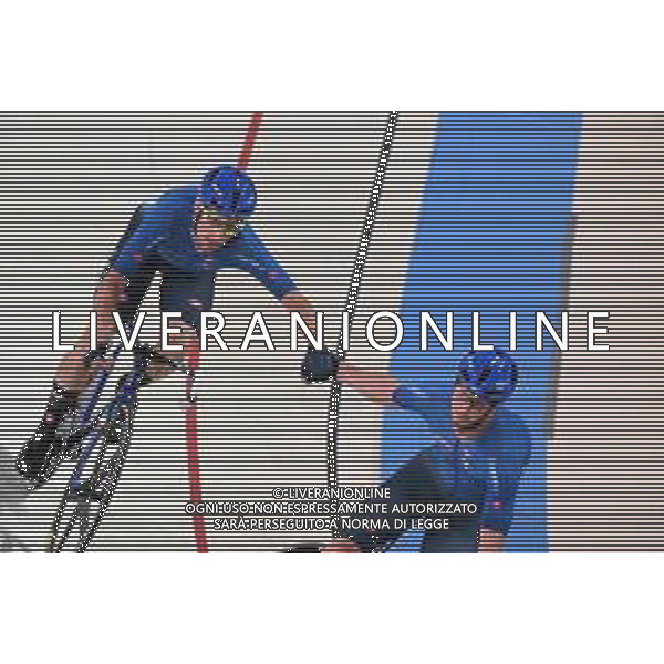16-08-2022 European Championships Elite Track; Giornata 06; 2022, Italia; Viviani, Elia; Scartezzini, Michele; Munich - Messe; ©SIROTTI/AGENZIA ALDO LIVERANI SAS
