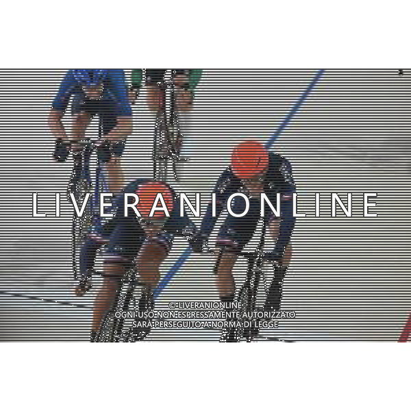 16-08-2022 European Championships Elite Track; Giornata 06; 2022, France; Boudat, Thomas; Grondin, Donavan; Munich - Messe; ©SIROTTI/AGENZIA ALDO LIVERANI SAS