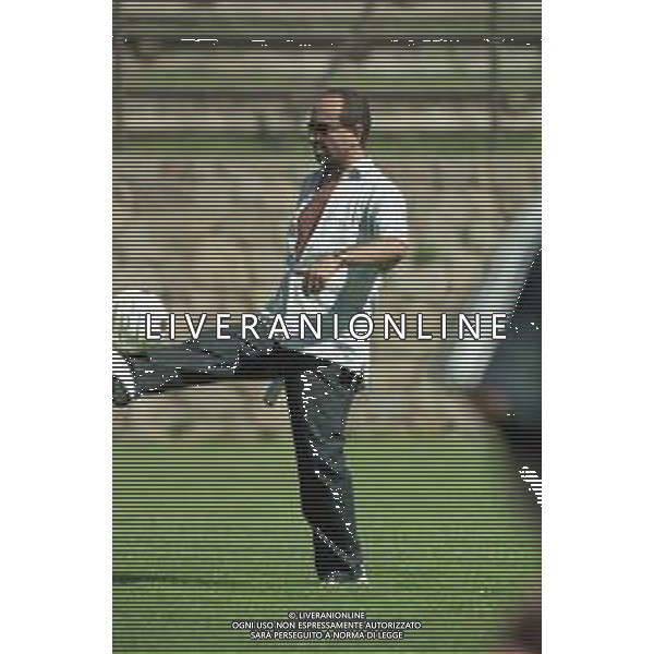2000-2001 TREVISO CALCIO AMICHEVOLE ESTIVA NELLA FOTO RENZO BARCE\' PRESIDENTE TREVISO CALCIO AG ALDO LIVERANI SAS