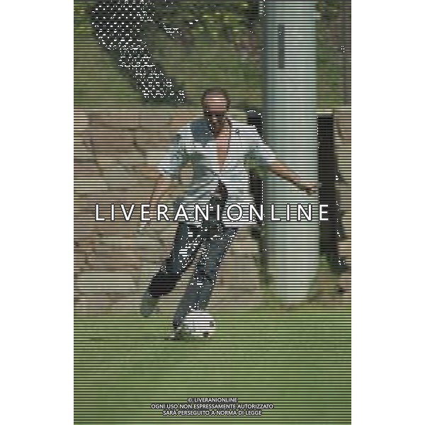 2000-2001 TREVISO CALCIO AMICHEVOLE ESTIVA NELLA FOTO RENZO BARCE\' PRESIDENTE TREVISO CALCIO AG ALDO LIVERANI SAS