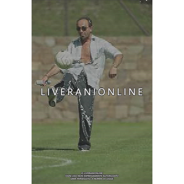 2000-2001 TREVISO CALCIO AMICHEVOLE ESTIVA NELLA FOTO RENZO BARCE\' PRESIDENTE TREVISO CALCIO AG ALDO LIVERANI SAS