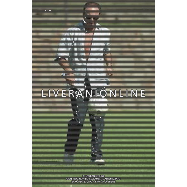 2000-2001 TREVISO CALCIO AMICHEVOLE ESTIVA NELLA FOTO RENZO BARCE\' PRESIDENTE TREVISO CALCIO AG ALDO LIVERANI SAS