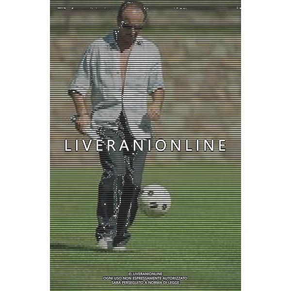 2000-2001 TREVISO CALCIO AMICHEVOLE ESTIVA NELLA FOTO RENZO BARCE\' PRESIDENTE TREVISO CALCIO AG ALDO LIVERANI SAS
