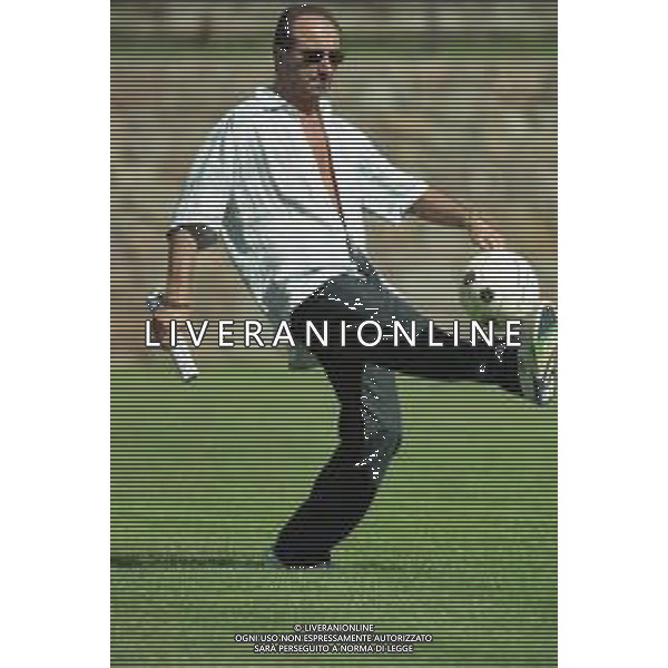 2000-2001 TREVISO CALCIO AMICHEVOLE ESTIVA NELLA FOTO RENZO BARCE\' PRESIDENTE TREVISO CALCIO AG ALDO LIVERANI SAS