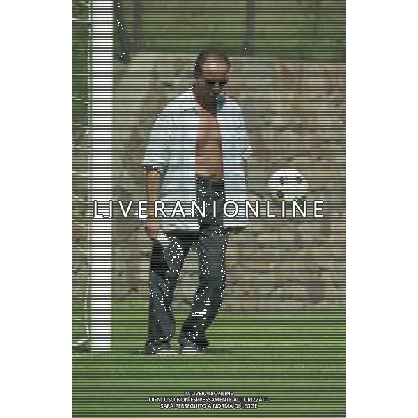 2000-2001 TREVISO CALCIO AMICHEVOLE ESTIVA NELLA FOTO RENZO BARCE\' PRESIDENTE TREVISO CALCIO AG ALDO LIVERANI SAS