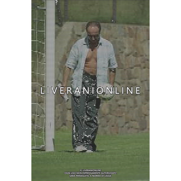 2000-2001 TREVISO CALCIO AMICHEVOLE ESTIVA NELLA FOTO RENZO BARCE\' PRESIDENTE TREVISO CALCIO AG ALDO LIVERANI SAS