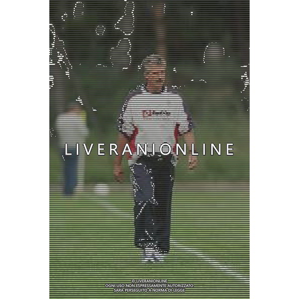 2000-2001 TREVISO CALCIO AMICHEVOLE ESTIVA NELLA FOTO ELIO GUSTINETTI ALLENATORE TREVISO CALCIO AG ALDO LIVERANI SAS
