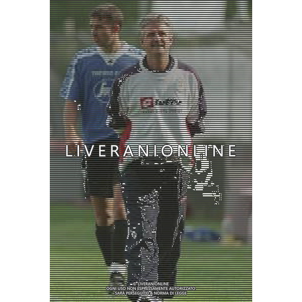 2000-2001 TREVISO CALCIO AMICHEVOLE ESTIVA NELLA FOTO ELIO GUSTINETTI ALLENATORE TREVISO CALCIO AG ALDO LIVERANI SAS