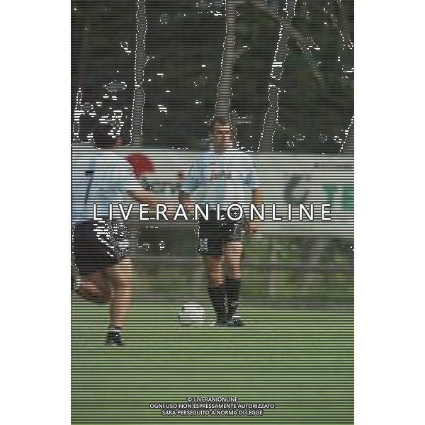 2000-2001 TREVISO CALCIO AMICHEVOLE ESTIVA NELLA FOTO FRANCESCO BELLUCCI AG ALDO LIVERANI SAS