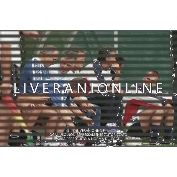 2000-2001 TREVISO CALCIO AMICHEVOLE ESTIVA NELLA FOTO ELIO GUSTINETTI ALLENATORE TREVISO CALCIO AG ALDO LIVERANI SAS