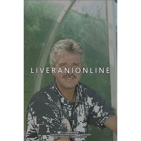 2000-2001 TREVISO CALCIO AMICHEVOLE ESTIVA NELLA FOTO ELIO GUSTINETTI ALLENATORE TREVISO CALCIO AG ALDO LIVERANI SAS