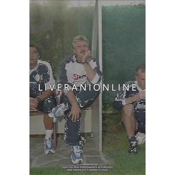 2000-2001 TREVISO CALCIO AMICHEVOLE ESTIVA NELLA FOTO ELIO GUSTINETTI ALLENATORE TREVISO CALCIO AG ALDO LIVERANI SAS