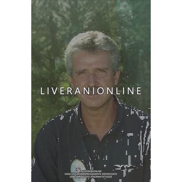 2000-2001 TREVISO CALCIO AMICHEVOLE ESTIVA NELLA FOTO ELIO GUSTINETTI ALLENATORE TREVISO CALCIO AG ALDO LIVERANI SAS