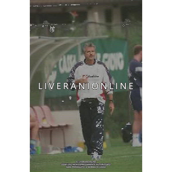 2000-2001 TREVISO CALCIO AMICHEVOLE ESTIVA NELLA FOTO ELIO GUSTINETTI ALLENATORE TREVISO CALCIO AG ALDO LIVERANI SAS