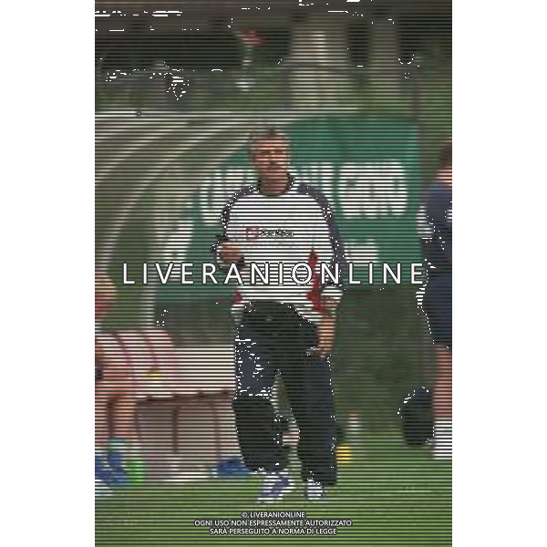 2000-2001 TREVISO CALCIO AMICHEVOLE ESTIVA NELLA FOTO ELIO GUSTINETTI ALLENATORE TREVISO CALCIO AG ALDO LIVERANI SAS