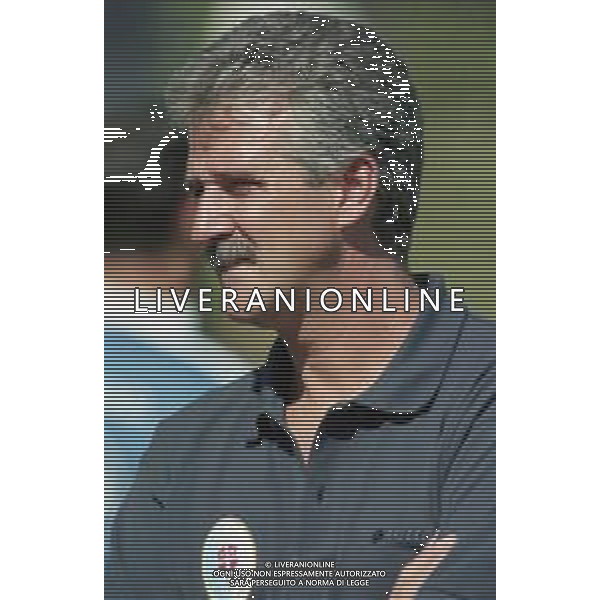 2000-2001 TREVISO CALCIO AMICHEVOLE ESTIVA NELLA FOTO ELIO GUSTINETTI ALLENATORE TREVISO CALCIO AG ALDO LIVERANI SAS