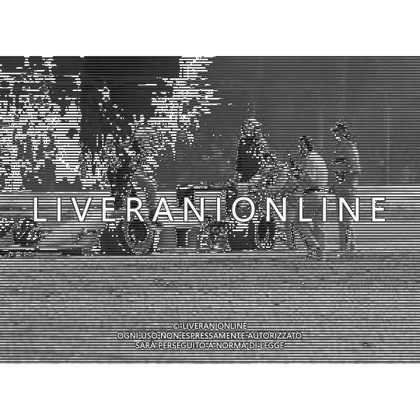 GRAN PREMIO D\'ITALIA 1989 - GP CAMPIONATO MONDIALE F1 MONZA 10 SETTEMBRE 1989 NELLA FOTO INCIDENTE FUORI PISTA AG ALDO LIVERANI SAS