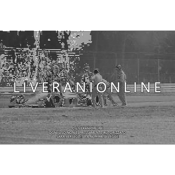GRAN PREMIO D\'ITALIA 1989 - GP CAMPIONATO MONDIALE F1 MONZA 10 SETTEMBRE 1989 NELLA FOTO INCIDENTE FUORI PISTA AG ALDO LIVERANI SAS