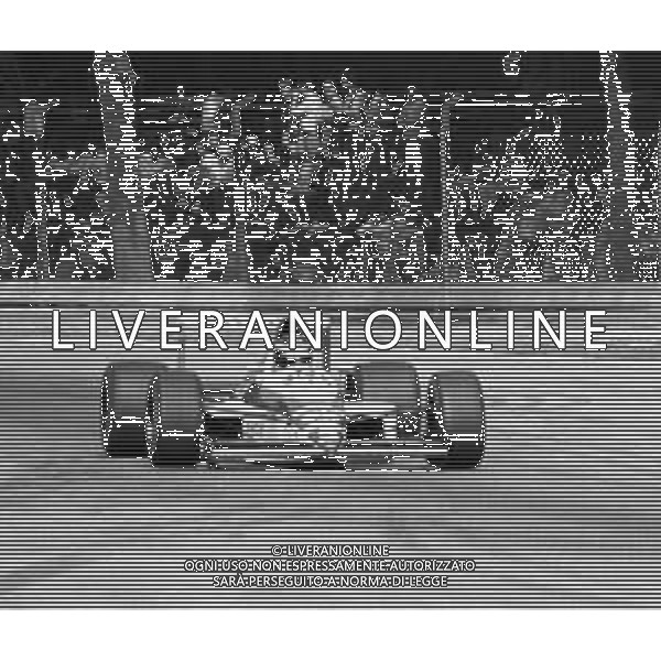 GRAN PREMIO D\'ITALIA 1989 - GP CAMPIONATO MONDIALE F1 MONZA 10 SETTEMBRE 1989 NELLA FOTO THIERRY BOUTSEN - WILLIAMS AG ALDO LIVERANI SAS