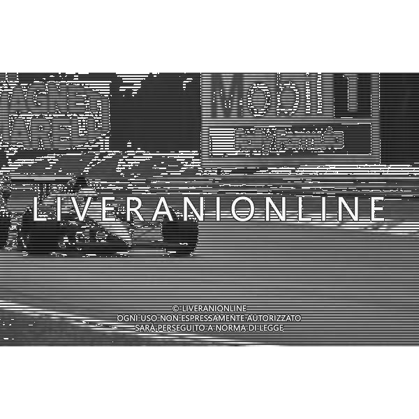 GRAN PREMIO D\'ITALIA 1989 - GP CAMPIONATO MONDIALE F1 MONZA 10 SETTEMBRE 1989 NELLA FOTO ANDREA DE CESARIS - DALLARA SCUDERIA ITALIA AG ALDO LIVERANI SAS