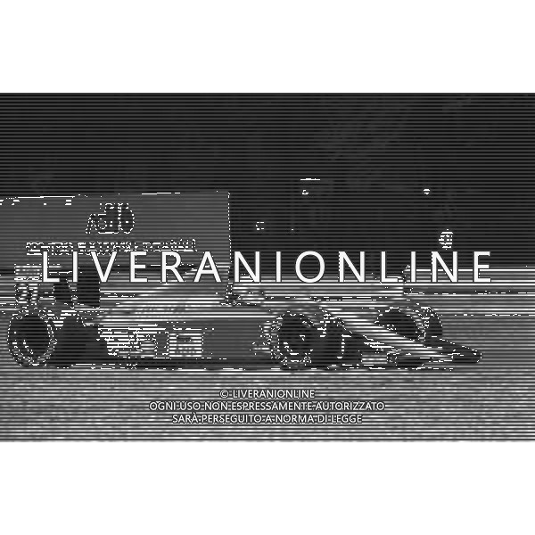 GRAN PREMIO D\'ITALIA 1989 - GP CAMPIONATO MONDIALE F1 MONZA 10 SETTEMBRE 1989 NELLA FOTO NIGEL MANSELL - FERRARI AG ALDO LIVERANI SAS
