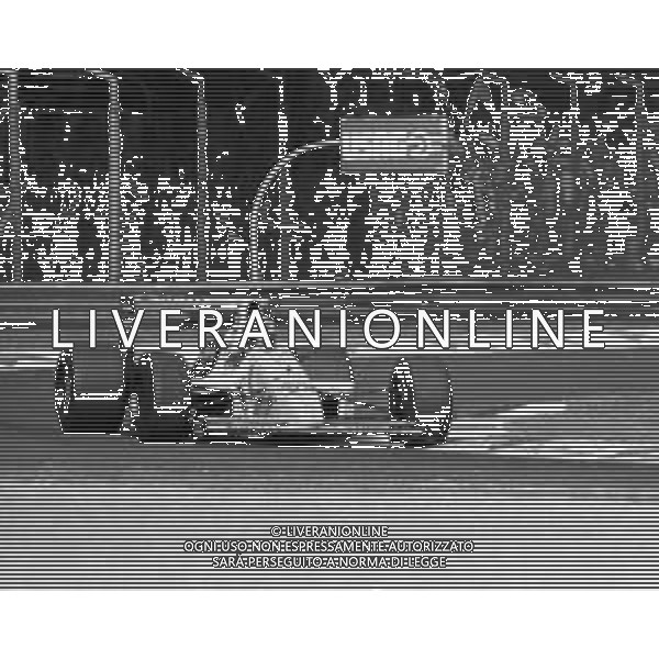 GRAN PREMIO D\'ITALIA 1989 - GP CAMPIONATO MONDIALE F1 MONZA 10 SETTEMBRE 1989 NELLA FOTO LUIS PEREZ-SALA - MINARDI AG ALDO LIVERANI SAS