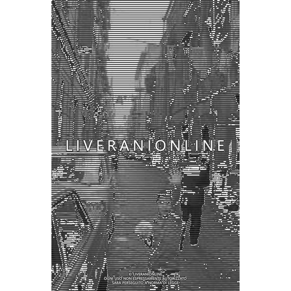 RETROSPETTIVA 1975 VEDUTE PANORAMICHE DELLA CITTA\' DI NAPOLI NELLA FOTO VIE E VICOLI NEL CENTRO ©Archivio Giovanni Liverani/AGENZIA ALDO LIVERANI SAS