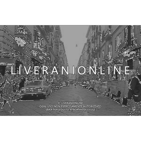RETROSPETTIVA 1975 VEDUTE PANORAMICHE DELLA CITTA\' DI NAPOLI NELLA FOTO VIE E VICOLI NEL CENTRO ©Archivio Giovanni Liverani/AGENZIA ALDO LIVERANI SAS