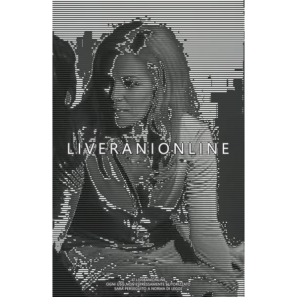 RETROSPETTIVA NATHALIE DELON PSEUDONIMO DI FRANCINE CANOVAS ATTICE NELLA FOTO NATHALIE DELON SUL SET DEL FILM “LE SORELLE“ IL 20-02-1969 AG ALDO LIVERANI SAS