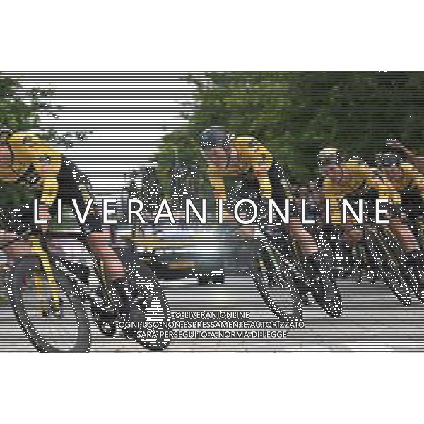 19-08-2022 Vuelta A Espana; Tappa 01 Utrecht - Utrecht; 2022, Jumbo - Visma; Dennis, Rohan; Roglic, Primoz; Utrecht; ©SIROTTI/AGENZIA ALDO LIVERANI SAS