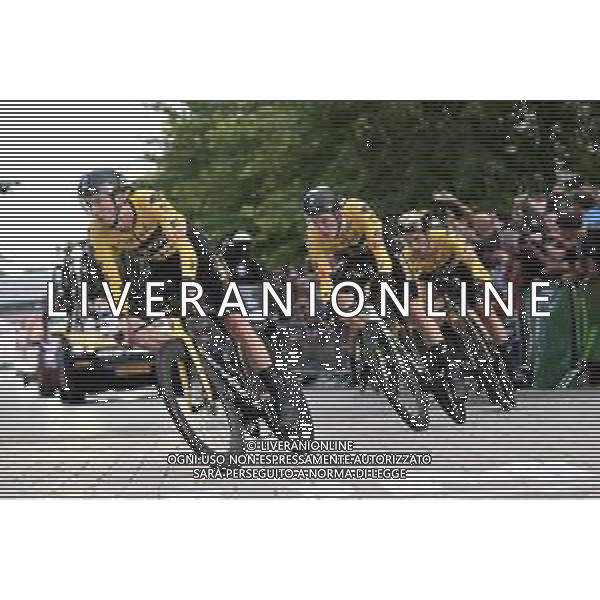 19-08-2022 Vuelta A Espana; Tappa 01 Utrecht - Utrecht; 2022, Jumbo - Visma; Harper, Chris; Dennis, Rohan; Utrecht; ©SIROTTI/AGENZIA ALDO LIVERANI SAS