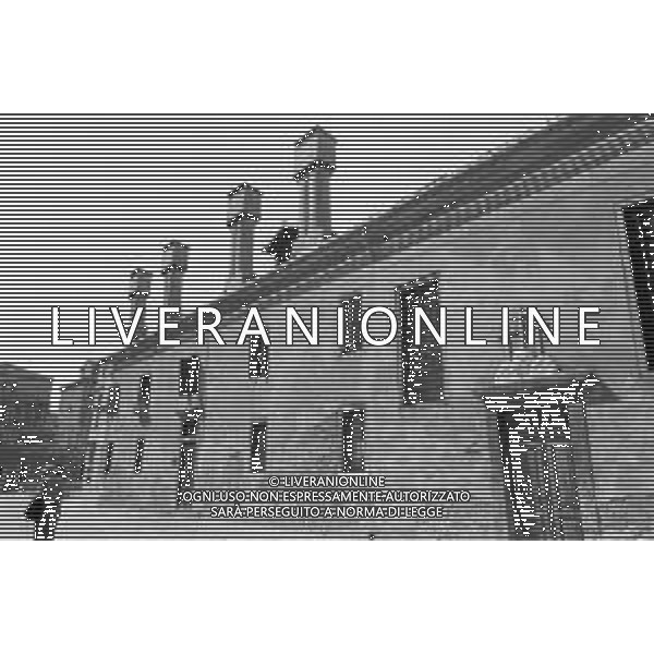 VEDUTE DELLA CITTA \' DI VENEZIA DURANTE IL RESTAURO DEL 1971 - RETROSPETTIVA ©Archivio Giovanni Liverani/AGENZIA ALDO LIVERANI SAS